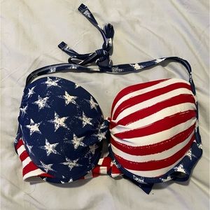 American flag bikini top